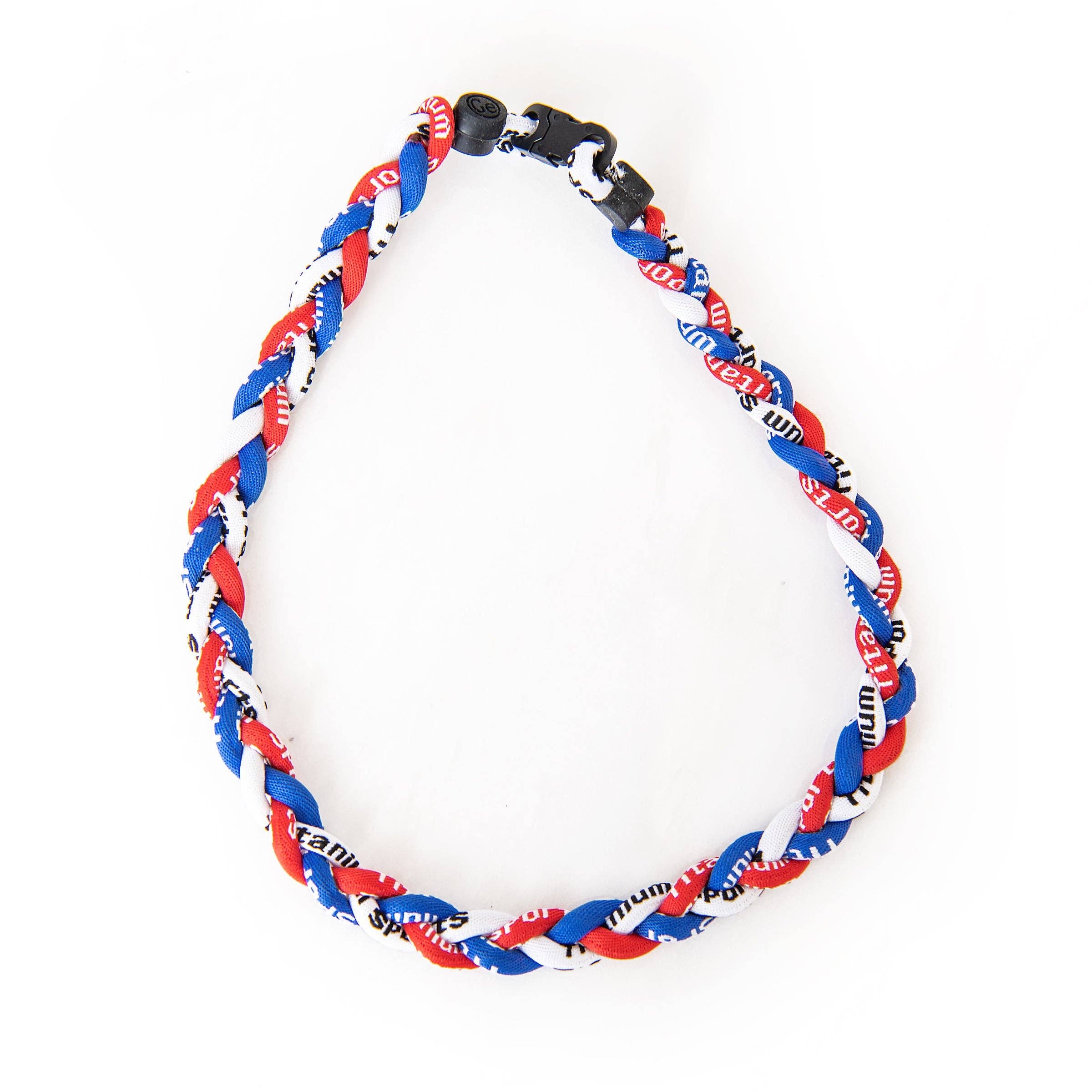 Red, White, & Blue Sports Necklace