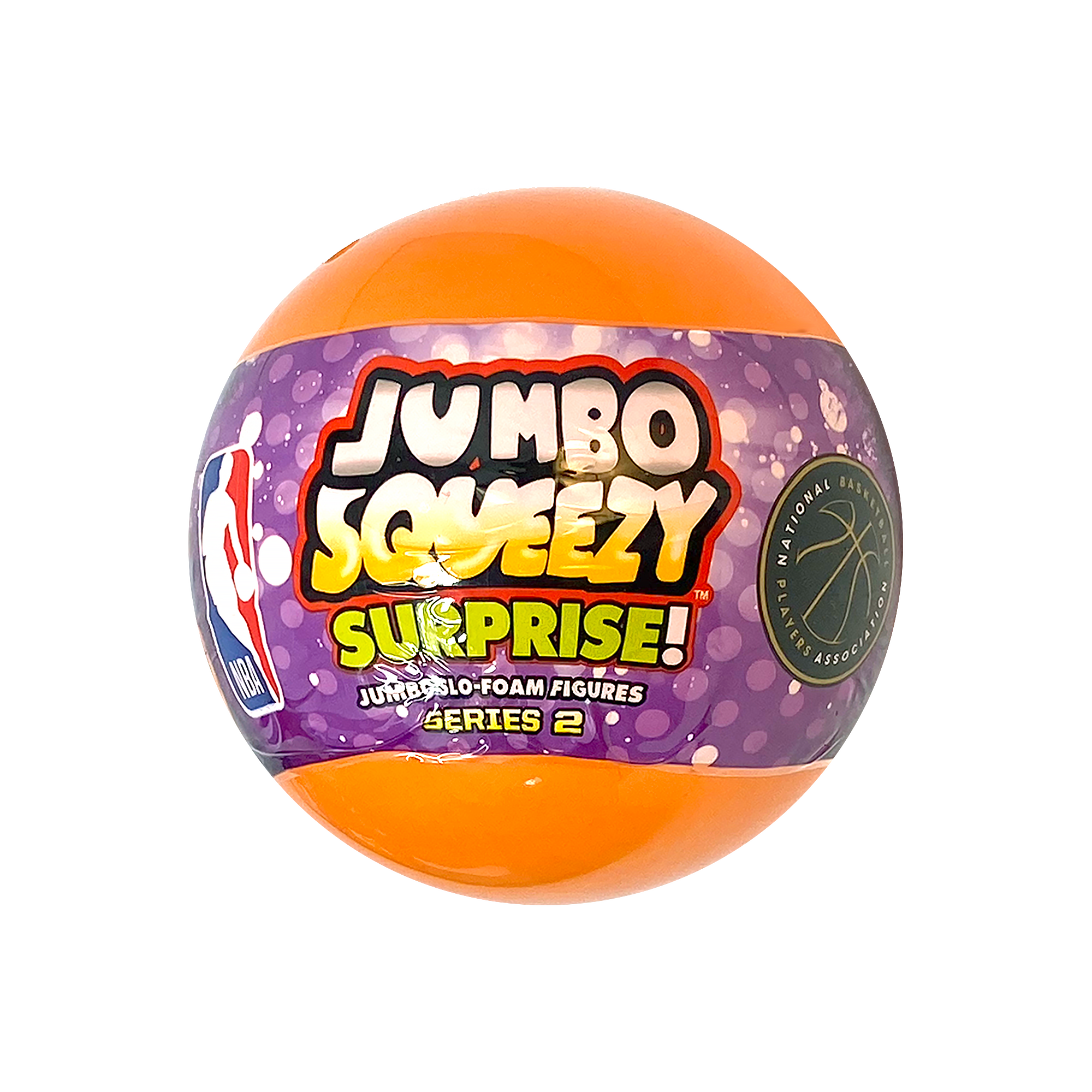NBA Jumbo Squeezy Surprise! Giant Capsule Series 2