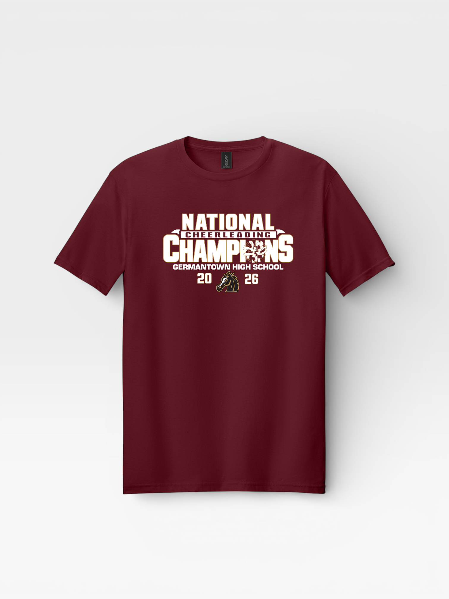 Germantown Cheer | National Champions Tee