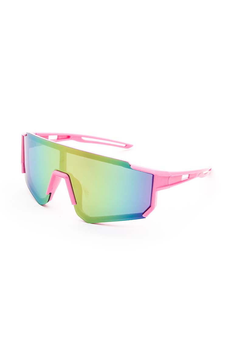 Kids RV Mirror Shield Sporty Sunglasses Set