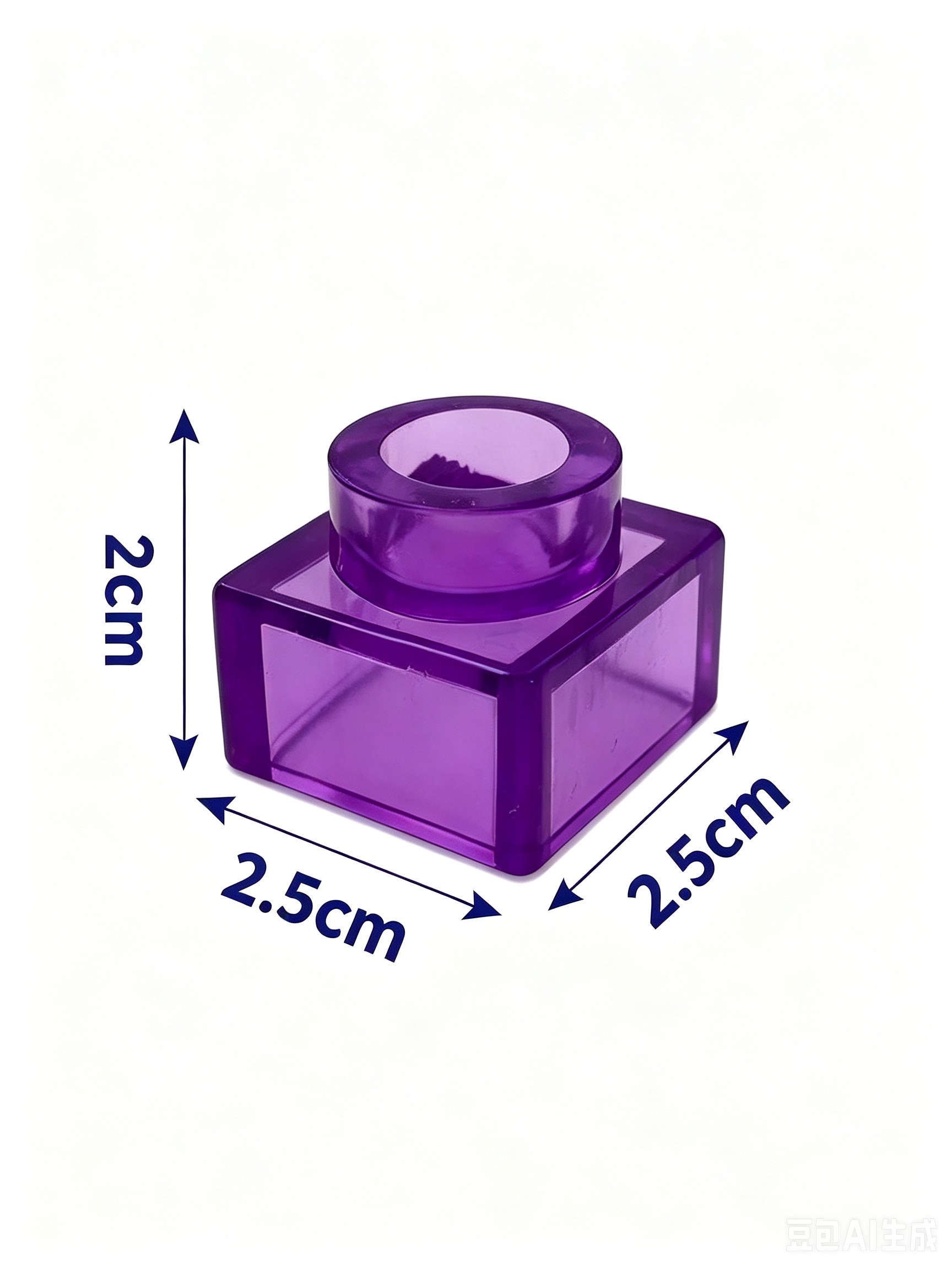 Fun Doh Squish Blocks Building Fidget Sensory Toy- 6/Display