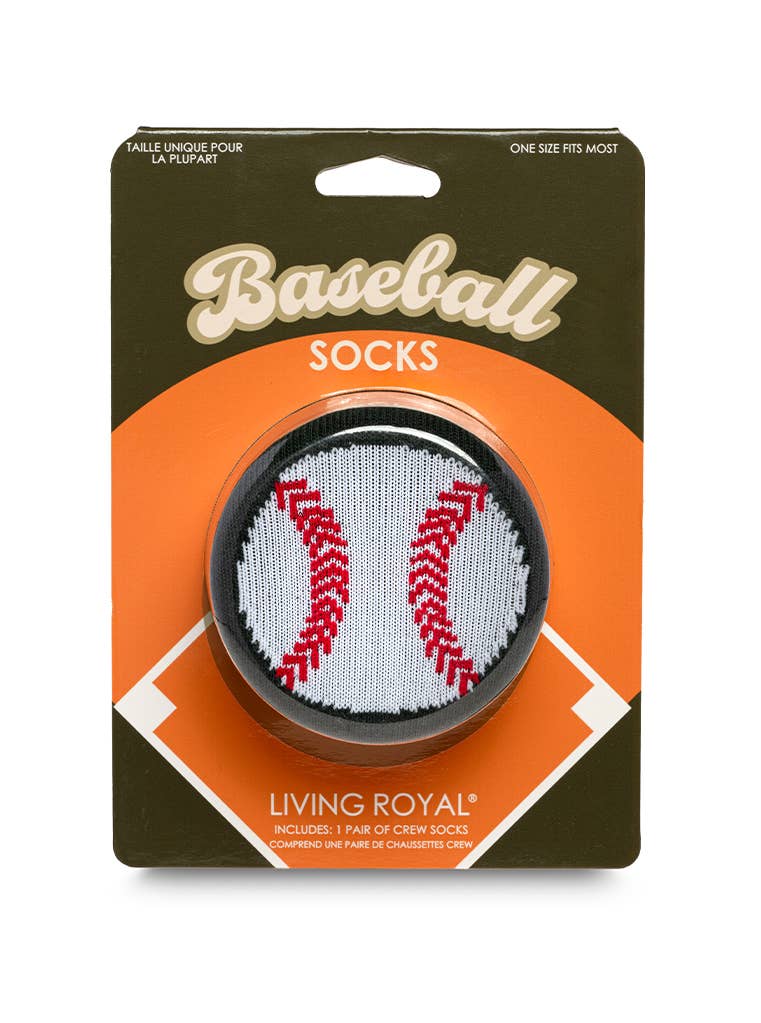 3D Packaged Crew Socks - Baseball w/ Bat - Forest Green