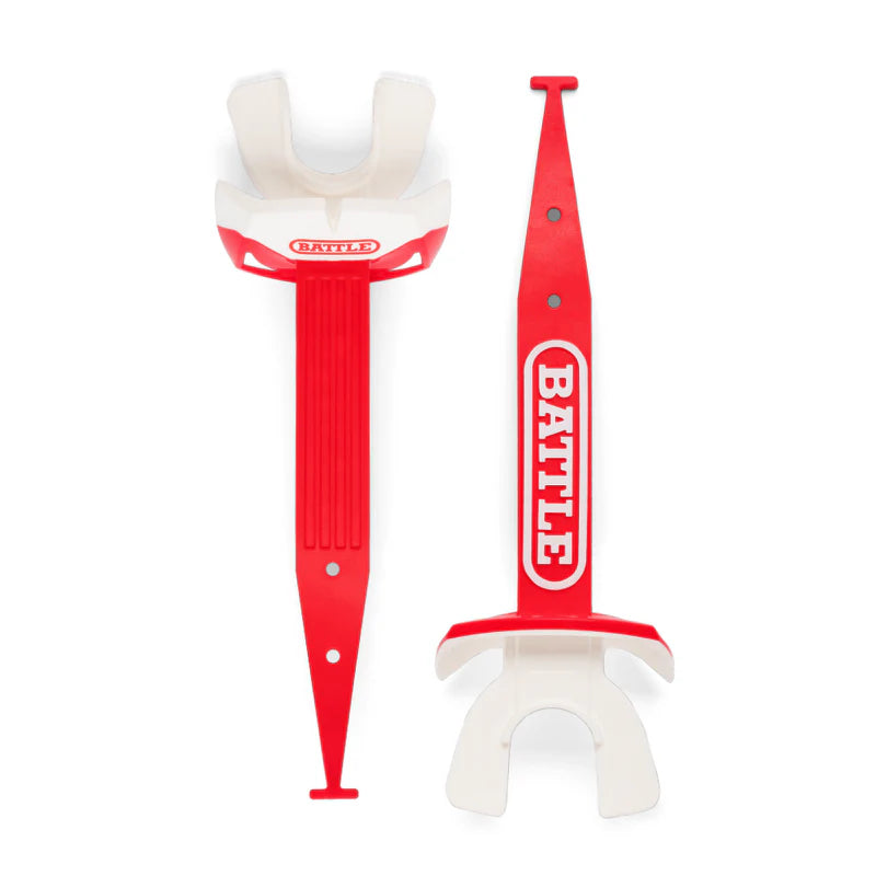 Battle - Speed Pro Football Mouthguard with Connected Thick Strap
