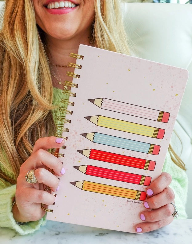 Pencils Spiral Notebook - Teacher Edition