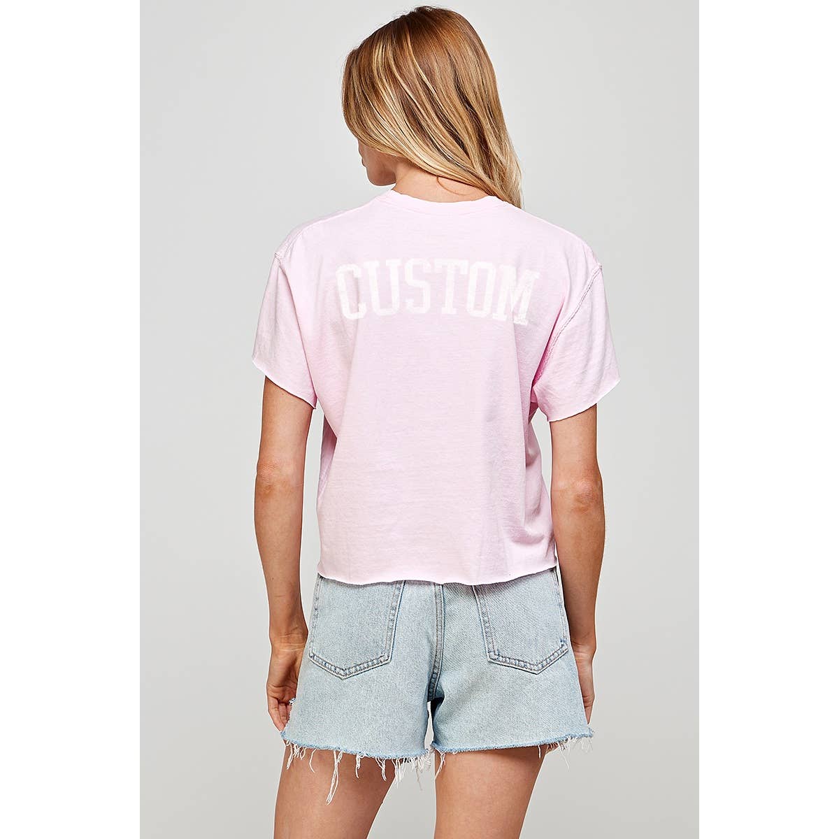 CUSTOM VINTAGE GRAPHIC CROP TOP